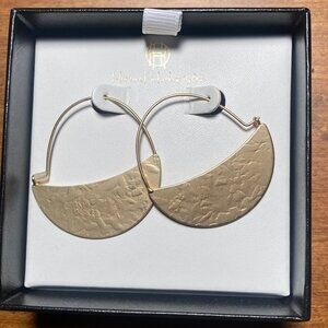 Women's New House of Harlow 1960 Gold Fashion Earrings